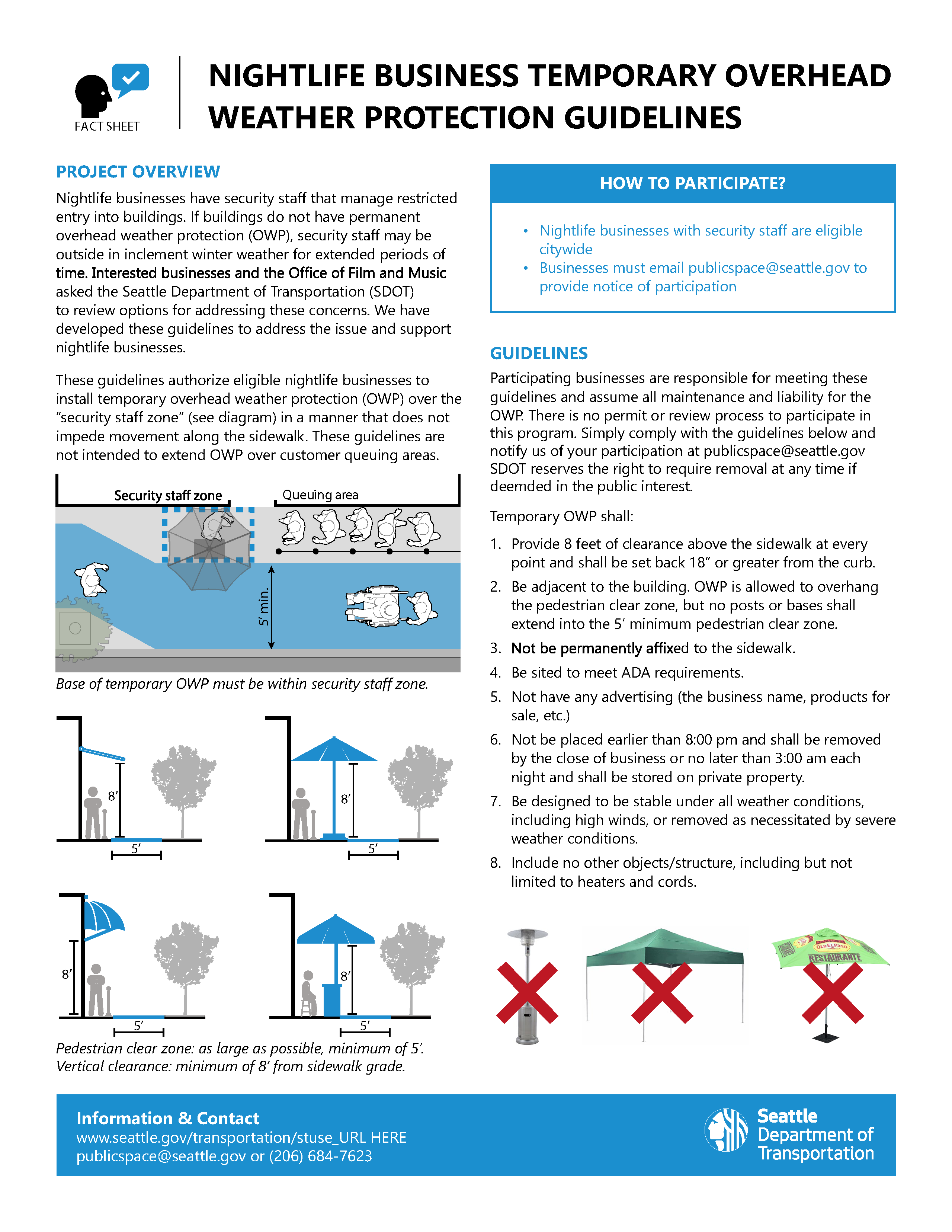 Inclement Weather Protection filmandmusic seattle.gov